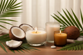 (Sample) Coconut candles
